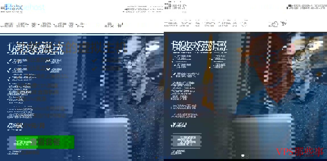 Bluehost，美国网站空间供应商