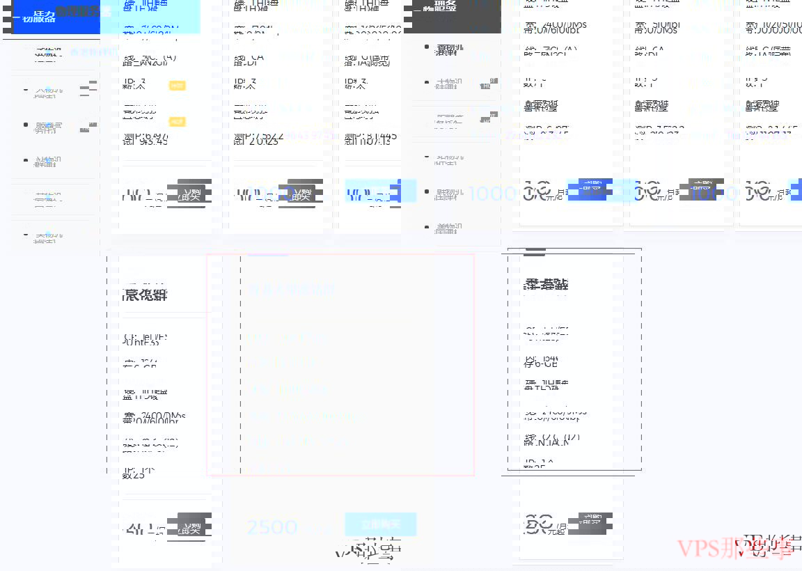 如何购买亚云香港站群服务器-步骤2