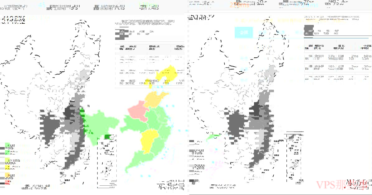 SiliCloud美国VPS全国三网Ping延迟 SiliCloud美国VPS全国三网Ping延迟