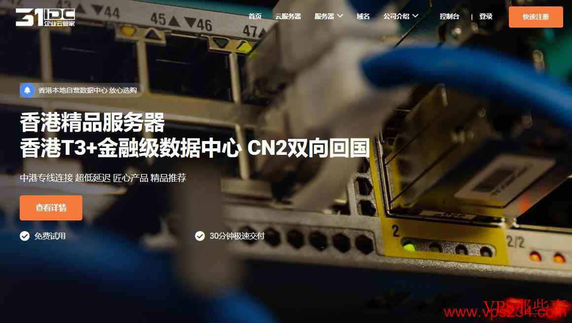 31IDC 海外服务器