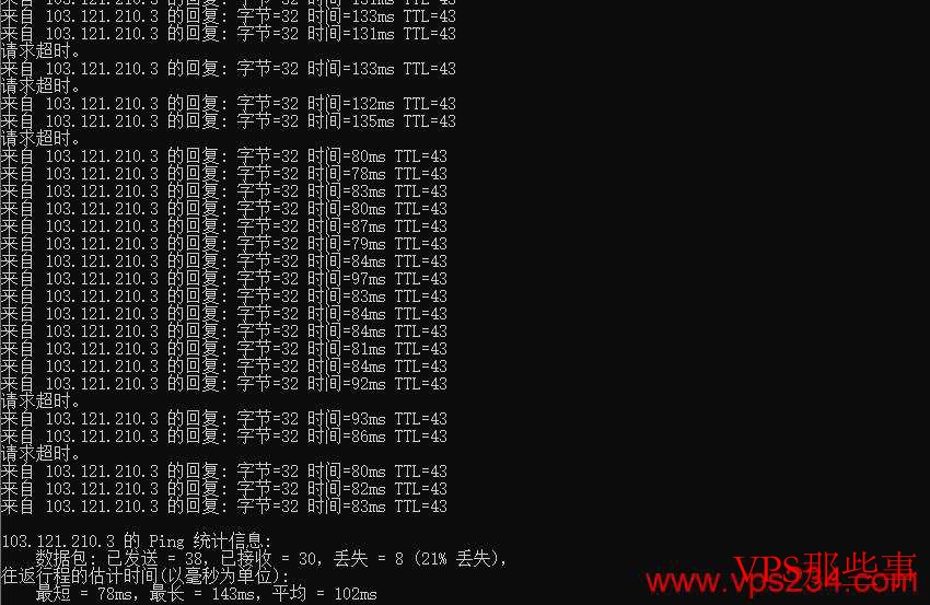 绿云日本VPS测评-本地Ping网络延迟 绿云日本VPS测评-本地Ping网络延迟