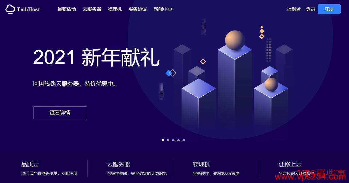 TmhHost日本VPS-CN2线路 TmhHost日本VPS-CN2线路
