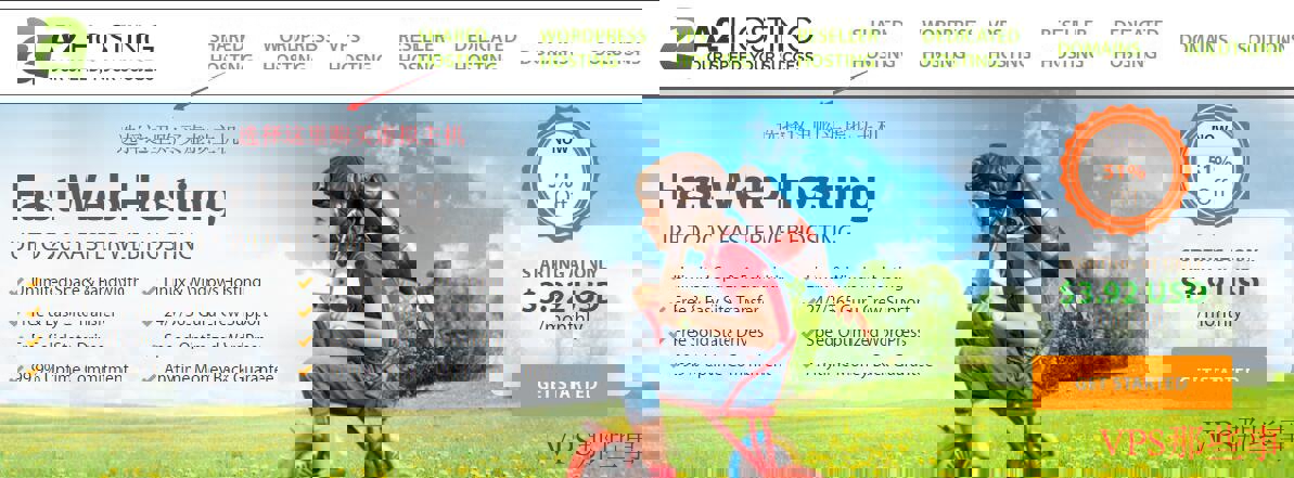 A2Hosting共享主机首页