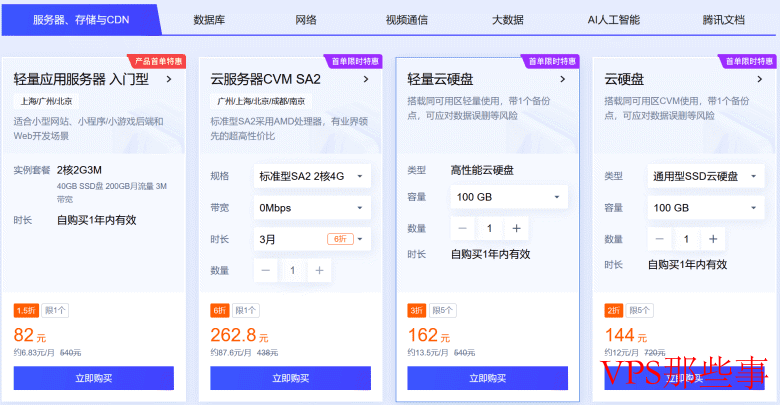 年中618腾讯云云服务促销活动云服务器低至年付82元 年中618腾讯云云服务促销活动云服务器低至年付82元
