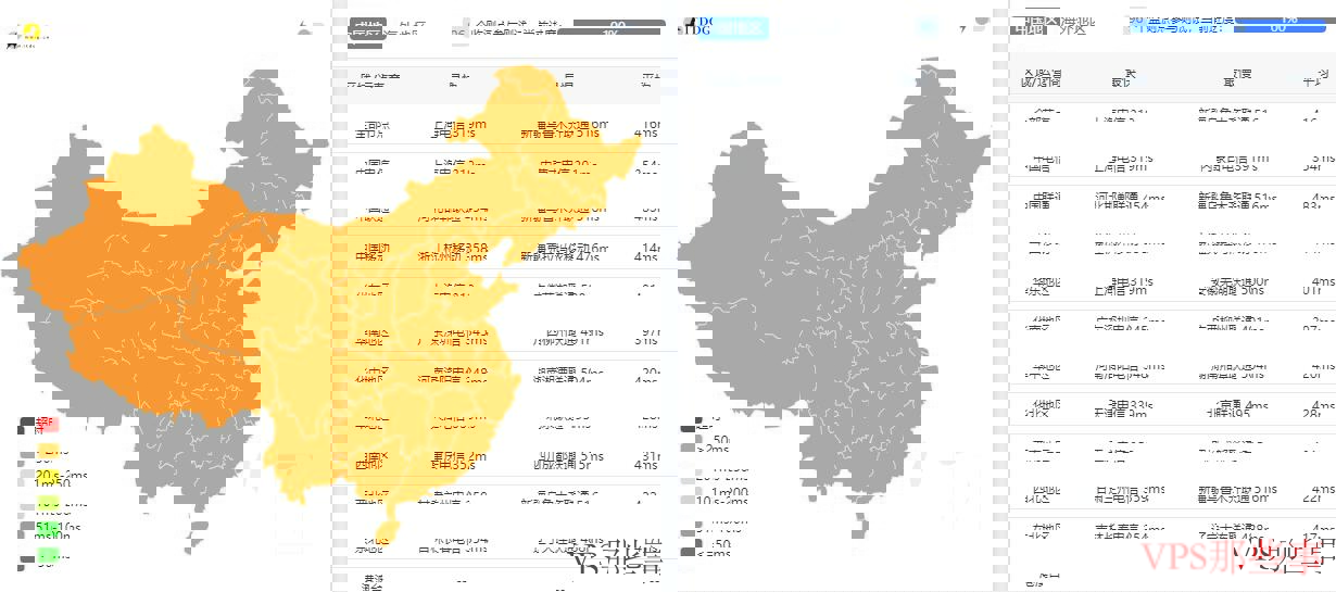 Serverwala巴西VPS全国三网Ping测试