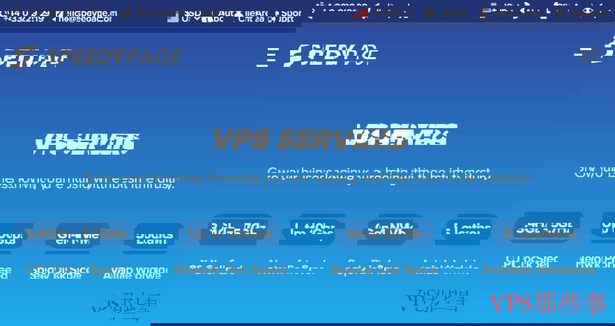 SpeedyPage日本VPS网络测评