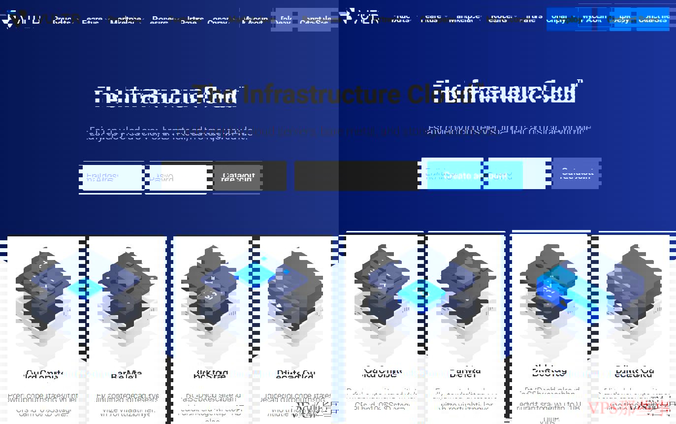 亲身用过的几款国外VPS比较推荐 Vultr美国VPS首页