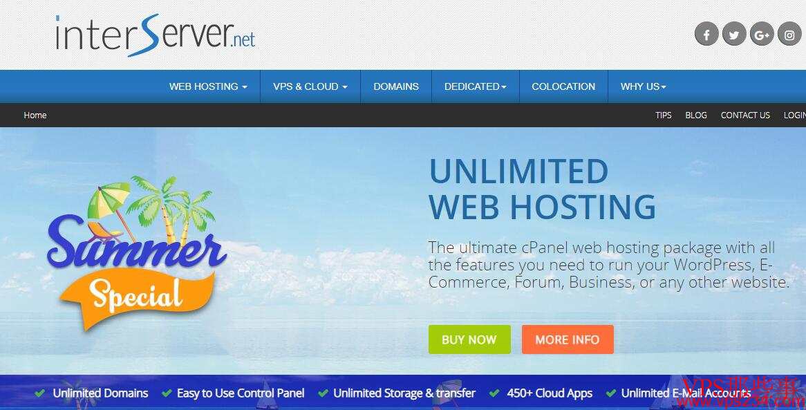 InterServer美国VPS，性价比高