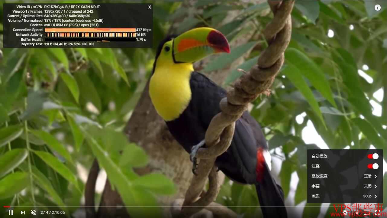 Vultr日本东京YouTube视频下载效果