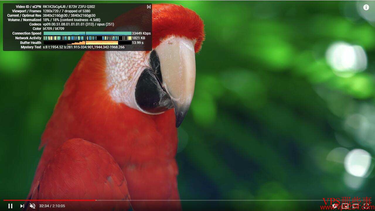 Hostwinds YouTube视频下载效果