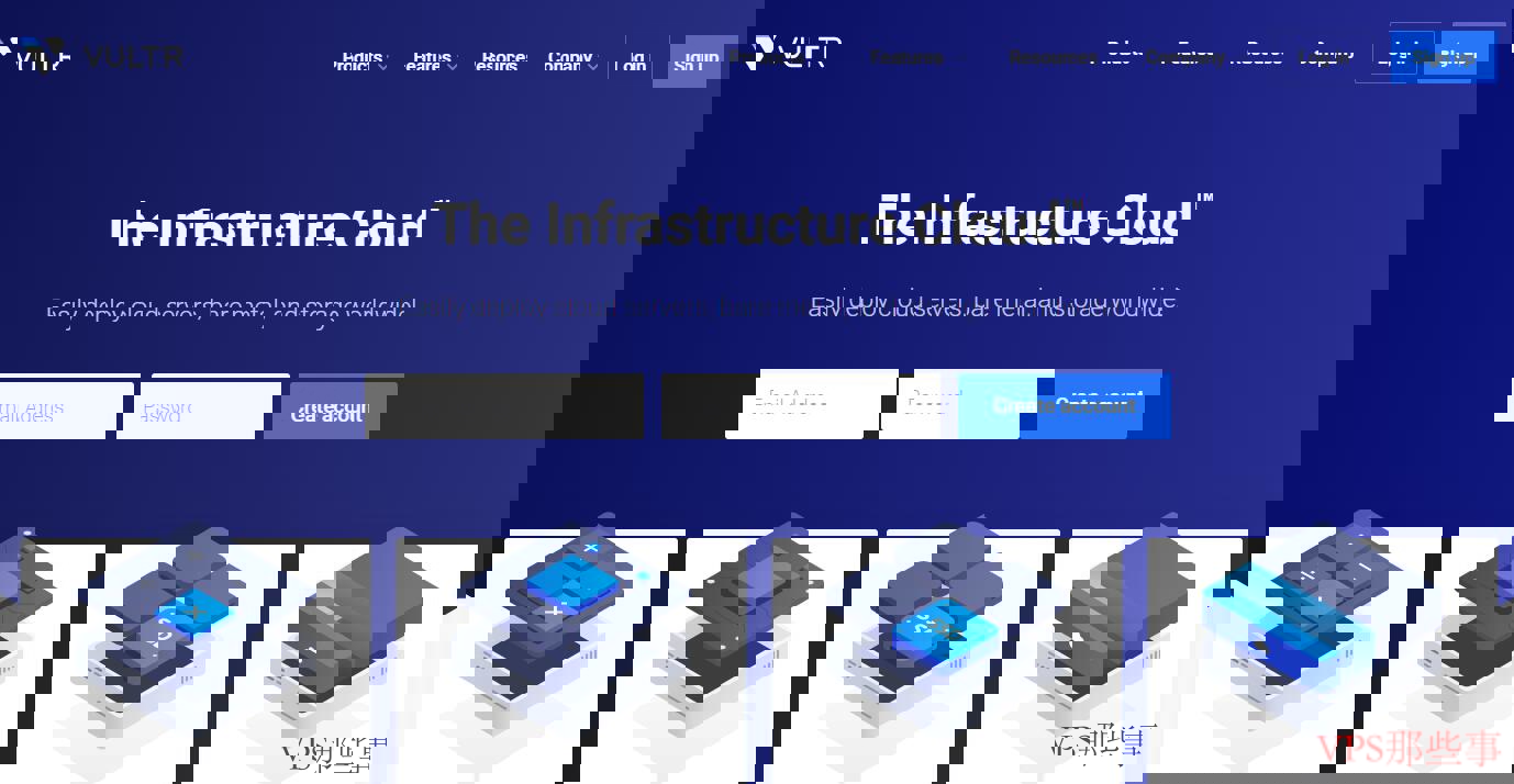 Vultr VPS - 按小时计费国外VPS