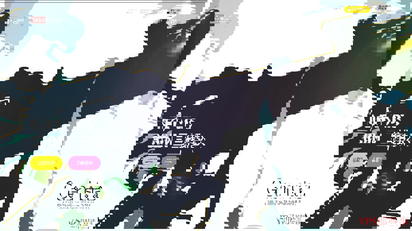 CN2 GIA线路美国VPS AkkoCloud测评推荐