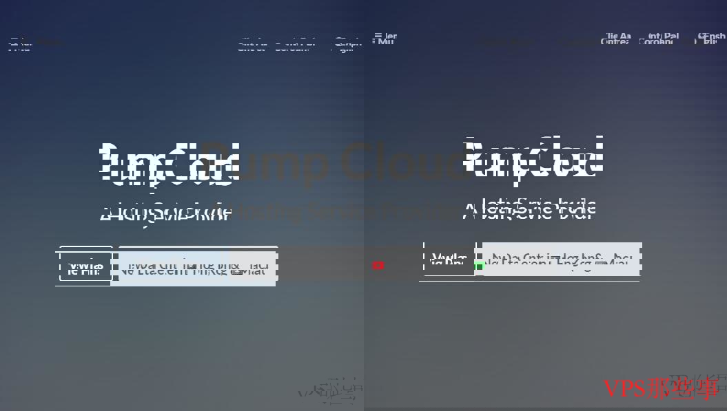 PumpCloud国外动态VPS