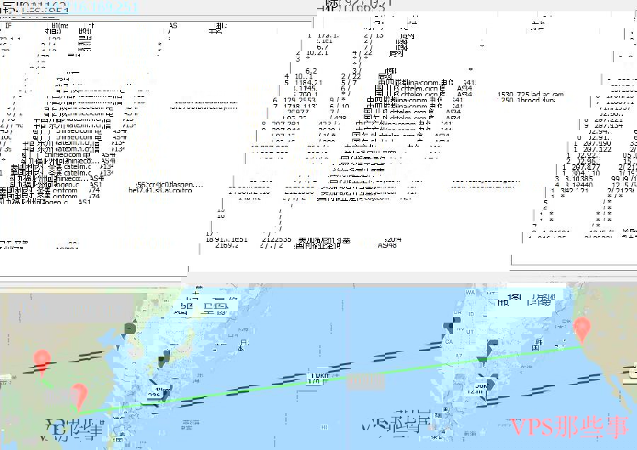 DogYun美国VPS路由测试图片