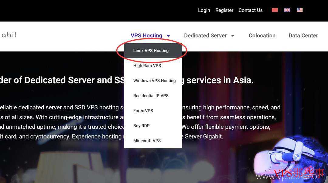 ServerGigabit优惠链接购买教程