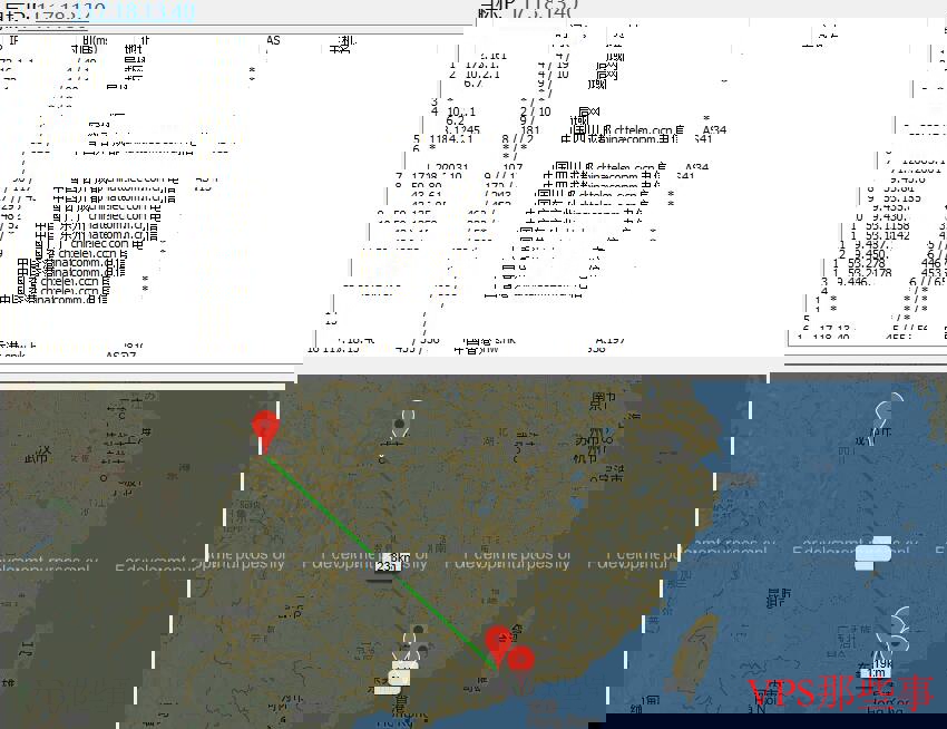 六六云香港VPS-CN2GIA线路的路由测试 六六云香港VPS-CN2GIA线路的路由测试