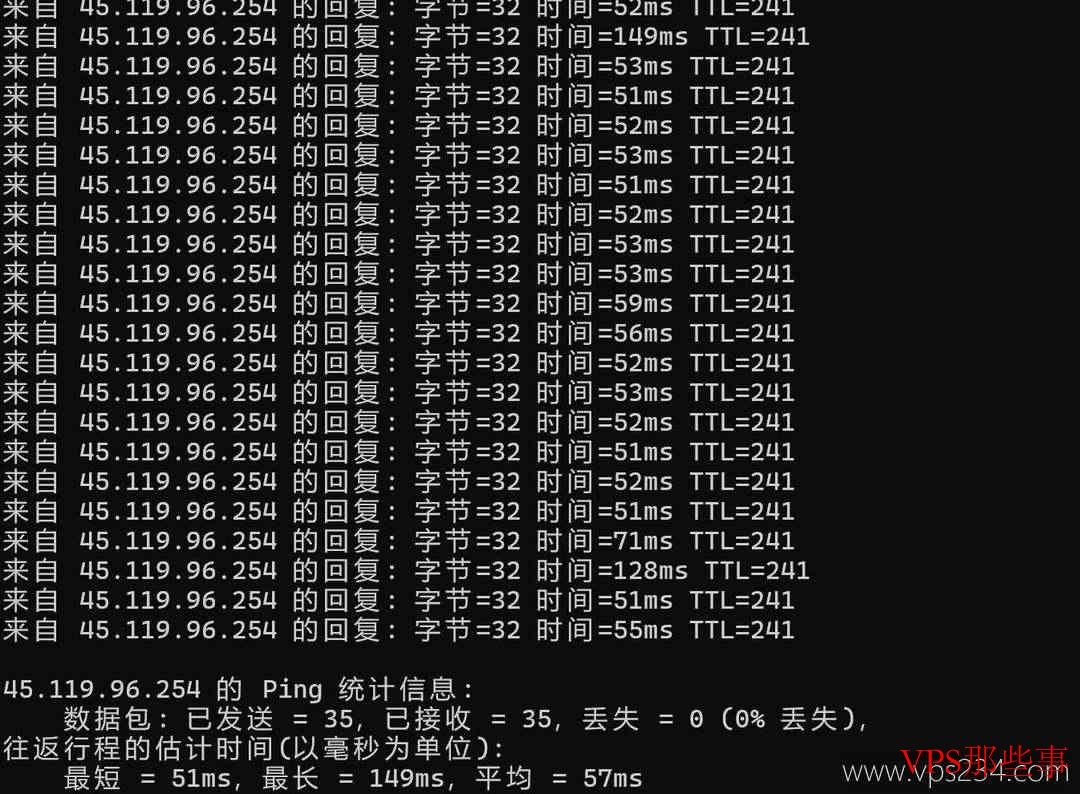本地Ping延迟测试