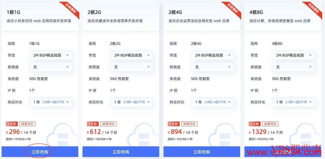 选择套餐立即购买