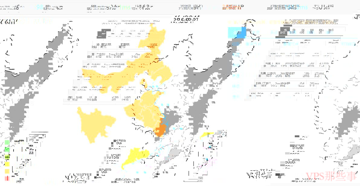 ProfitServer新加坡VPS全球Ping测试
