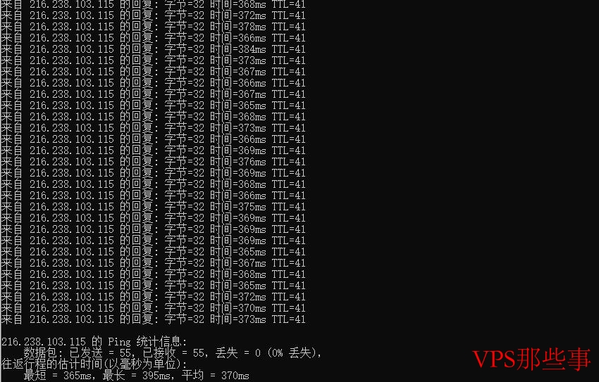 Vultr南美VPS Ping测试图