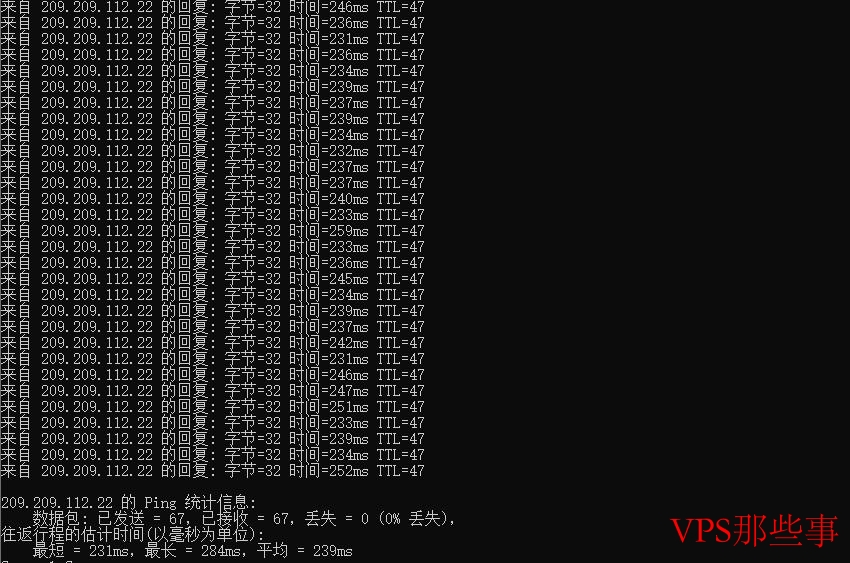 JustHost.ru美国VPS达拉斯机房Ping测试