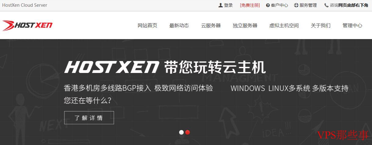 HostXen美国VPS测评-CN2 GIA线路无限流量体验