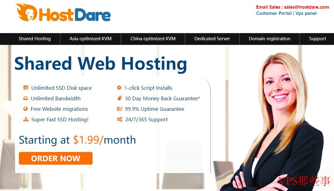 HostDare CN2 VPS